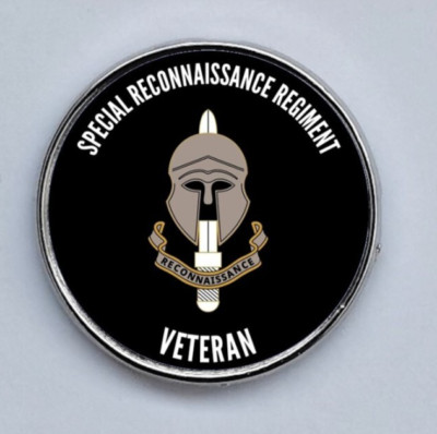 SRR Special Reconnaissance Regiment Veteran Revers Abzeichen