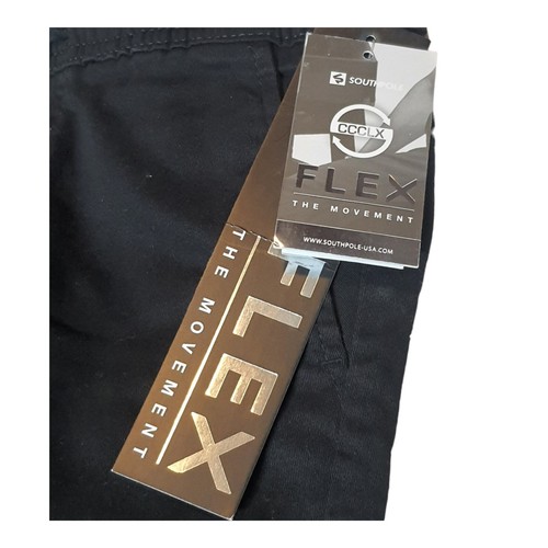 NEW SouthPole Jeans Boys Black Flex Jogger Pants Youth Small 8 Sk8ter CCCLX NWT - Picture 7 of 10