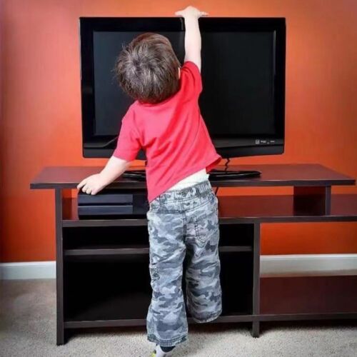 2 piezas correas de TV antipunta de metal de alta resistencia para bebés muebles para electrodomésticos electrodomésticos - Imagen 9 de 11