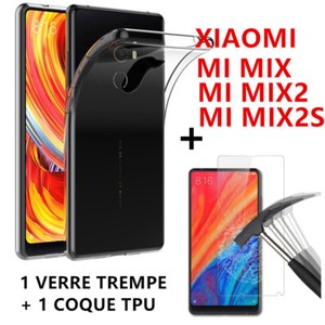Pack vitre film protection verre trempé écran pr Xiaomi Mi Mix 2s /"5,99/"