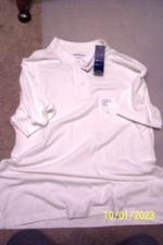 Men's 3 Button Front Saddlebred S/S Polo Shirt - NWT - Size Large