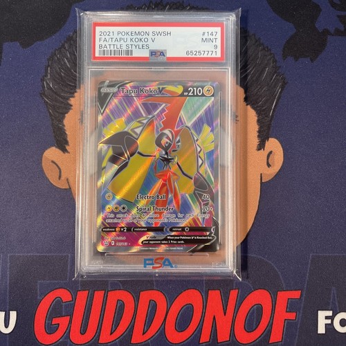 Tapu Koko V graded PSA 9 for sale on eBay