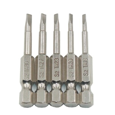 9-tlg. Schraubendreher-Bits Set – 100 Mm Lang, S2-Stahl, Magnetisch, Für 1/4" Sechskant-Antrieb