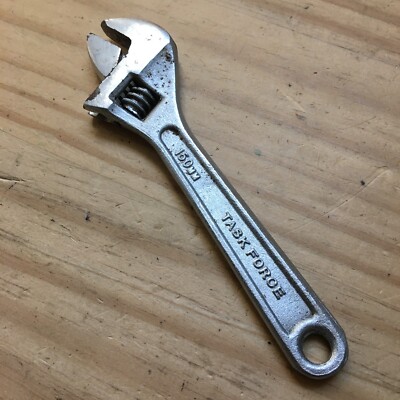 Vintage Drop Forged Task Force 6'' - 150mm Adjustable Wrench