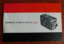 Kodak Hawkeye 8 Movie Camera f/2.3 - 1962 instructions manual