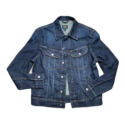 Lee Women's Denim Jacket Trucker Black Size M Australia
