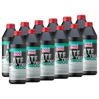 Getriebeöl LIQUI MOLY Top Tec ATF 1800 12 X 1 Liter für Mercedes Opel Volvo VW 