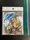 BANDAI Dragon Ball Shikishi 10 ART10 RARE Gogeta BLUE Dragonball ART 10 JAPAN — photo 2