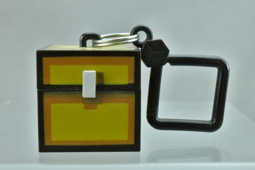 Minecraft Hangers Series 2 Chest Keychain Jinx Mojang 2" - Picture 1 of 3