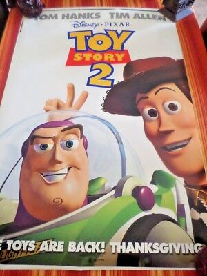 TOY STORY 2 Original Lobby Card 10 Tom Hanks Tim Allen Disney