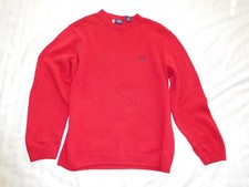 Chaps Men  s Pullover Red Winter Sweater Size XL
