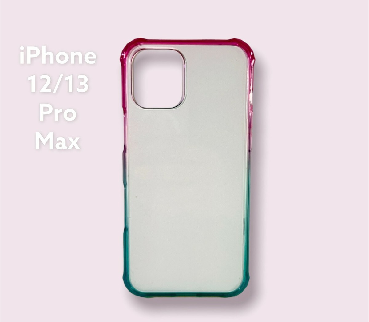 Verizon Clarity Gradient Pink/Blue Case for iPhone 12/13 PRO MAX