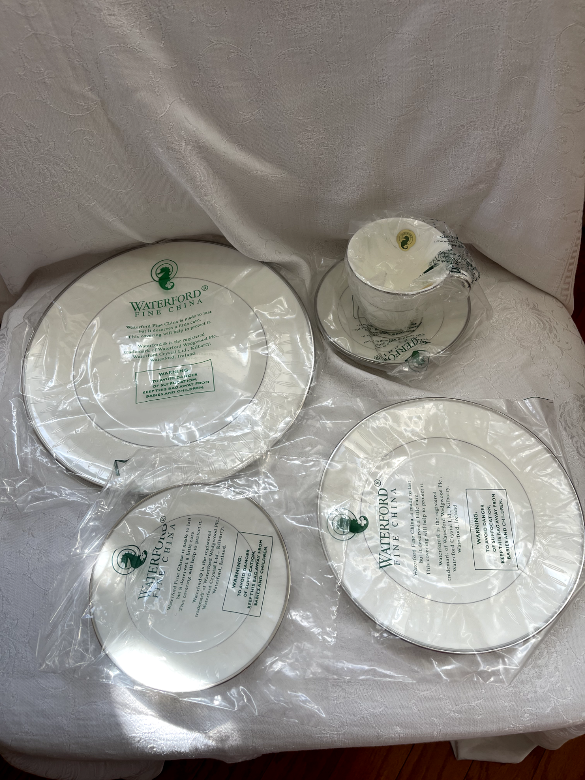 Waterford Lismore Platinum Fine China Dinnerware Set CHOICE  
