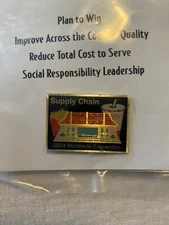 Vintage McDonalds Supply Chain 2004 Worldwide Convention Enamel Lapel Pin-