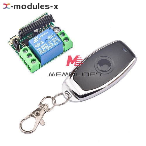 Trasmettitore interruttore telecomando telecomando porta 433 MHz DC12V 1 CH 2 CH wireless RF porta - Foto 17 di 28