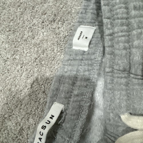 PACSUN Drawstring Jogger Sweatpants Men's Size Medium Terry Fleece Slim - Picture 3 of 4