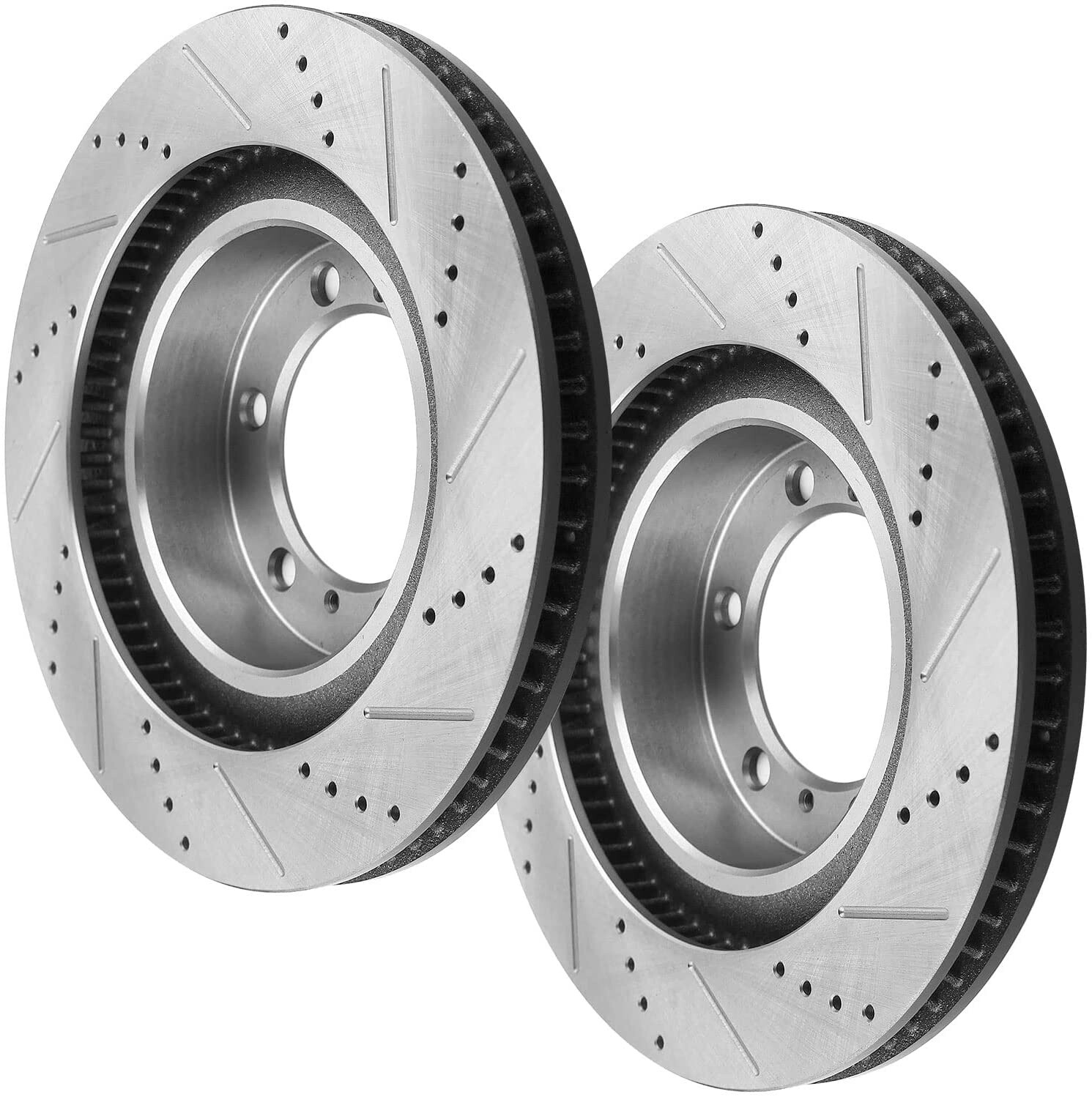 Front Drilled Brake Rotors and Pads for 2010 2021 Lexus GX460 Toyota 4Runner eBay
