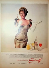 Original Smirnoff Ad: Gypsy Rose Lee; If You Care 2c