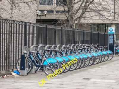Photo 12x8 Bikes for Hire, Southwark Bridge Road, London SE1  c2015