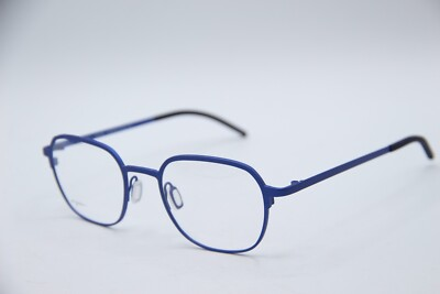 #ad NEW ORGREEN DENMARK FRANKIE 1389 BLUE GUN TITANIUM AUTHENTIC EYEGLASSES 49 20 $192.36
