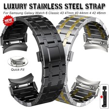 Stainless Steel Band Strap For Samsung Galaxy Watch6 Classic 43/47mm 654 40 44mm