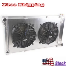 3Row Radiator+Shroud+Fan For 1967-1972 Chevy C/K 10 20 30 Truck Blazer CC369