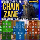 Borderlands 3 [PS4] Level 65 CHAIN ZANE [MOXSY] BUILD - 15 ITEMS [MAYHEM 10]