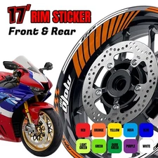 For Yamaha XSR 700 16-24 23 22 21 20 17 inch Wheel Rim Stickers Line GP02