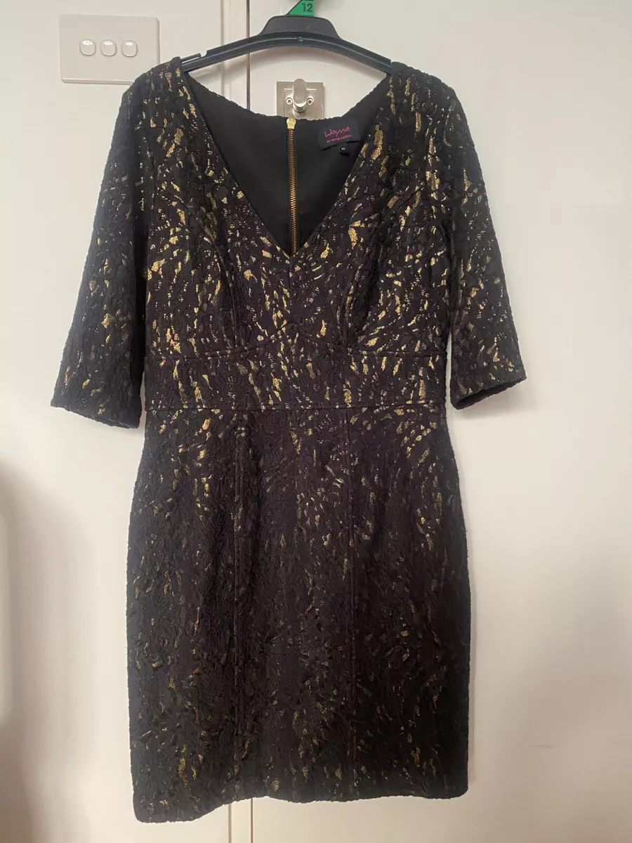 Wayne cooper top gold dress