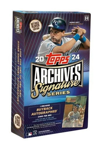 2024 Topps Archives Signature Series Retired Players Edition Baseball Hobby Box
