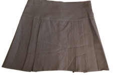 New Knee Length Girls Skirts School Skirts Uniform Grey, Black