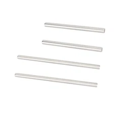 2Pcs CAMVATE 7.87"-11.8" Stainless Steel Rod Film Rig Tube D-15mm M12 Thread End