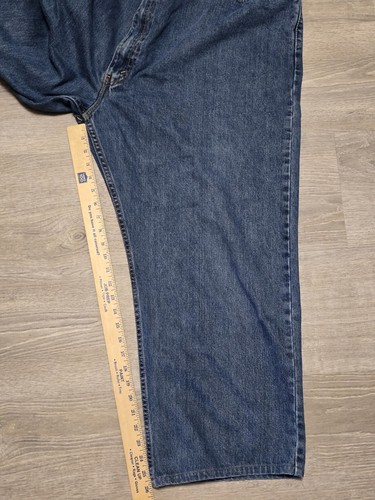 Pantalones de mezclilla Levis 505 para hombre calce recto etiqueta talla 50x30 medida 42x26 ver fotos - Imagen 3 de 15