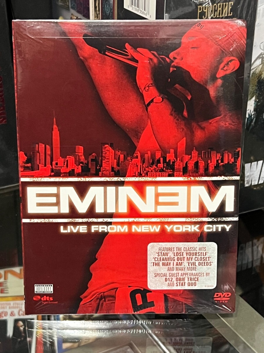 Eminem - Live from New York City (DVD) D12, Obie Trice, Stat Quo