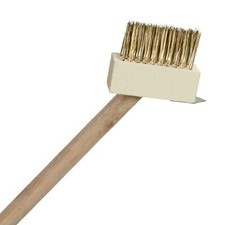 Patio Weed Brush Metal Bristle Scraper Wire Decking Weed Removal Weeding Tool
