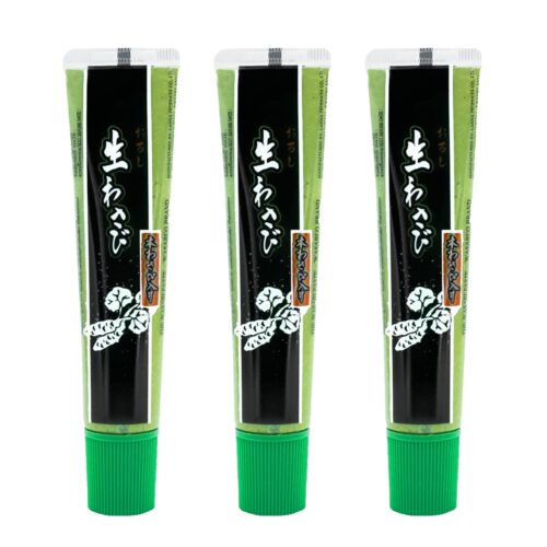 Wasabi-O Premium Wasabi Paste 3 Pack - Real Genuine Wasabi Paste for Sushi Sa...