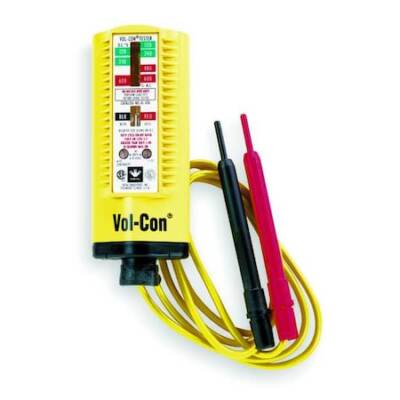Ideal 61-076 Voltage,Continuity Tester,600Vac,600Vdc