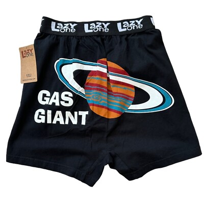 Lazy One New Gas Giant Mens Cotton Boxers Size Small NWT