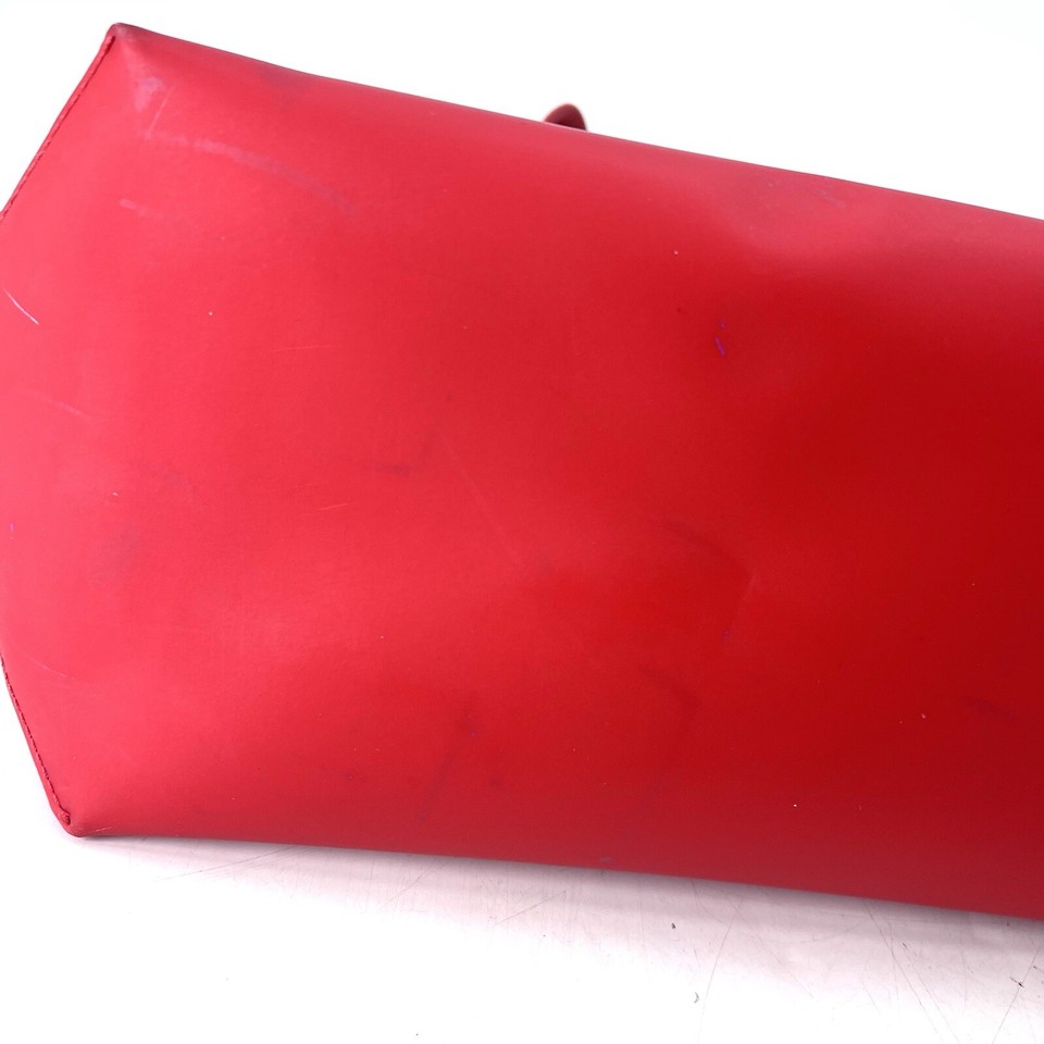 Tory Burch Ivory Red Large Canvas Shoulder Tote Bag Handbag Purse eBay