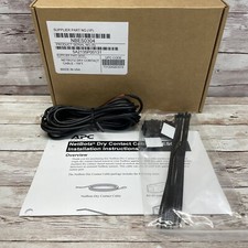 APC Schneider NetBotz Dry Contact State Monitor Sensor Cable 15ft Black NBES0304