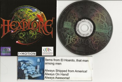 Hexplore with manual and disc.  Check it out!