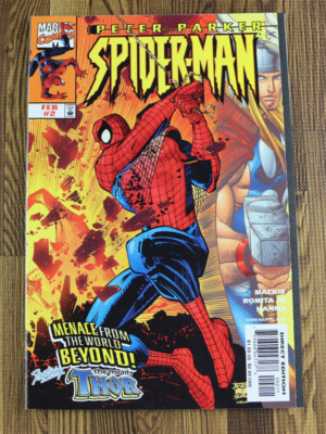 1999 Marvel Comics Peter Parker Spider-Man #2 Thor Appearance VF