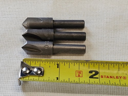3 Keo 3/8" 100 Degree Countersink 3 Flute HS Milling Drill Bit Aircraft Tool - Picture 15 of 16