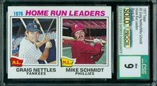 1977 TOPPS LOA #2 MIKE SCHMIDT HRL HOFer PROOF CSG 9 MAC SOLO FINEST $400 CARD *