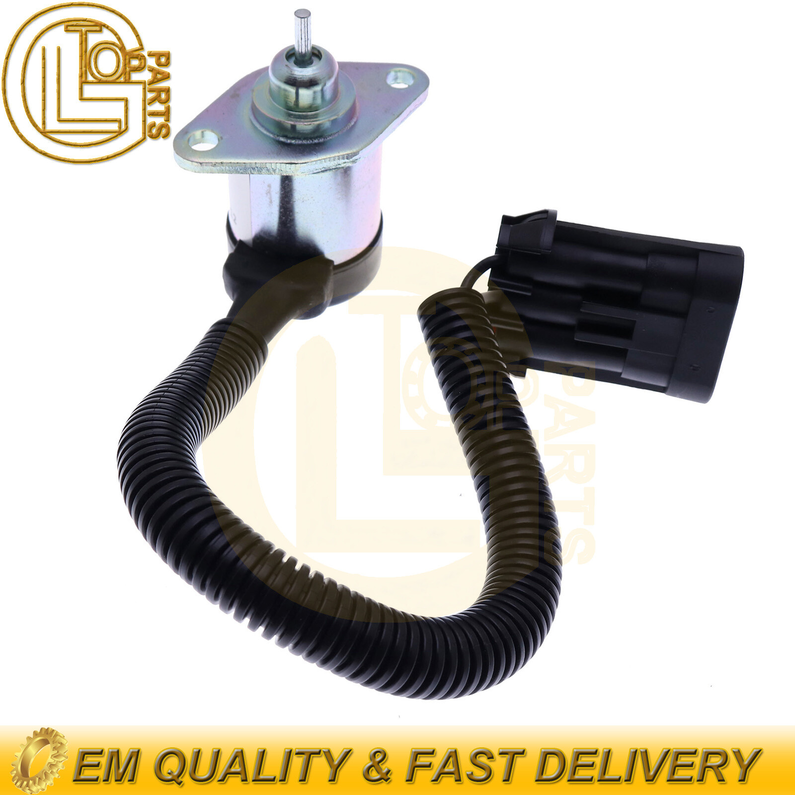 Fuel Shut Off Solenoid 1G57760011 for Bobcat S220 S250 S300 S330 Skid