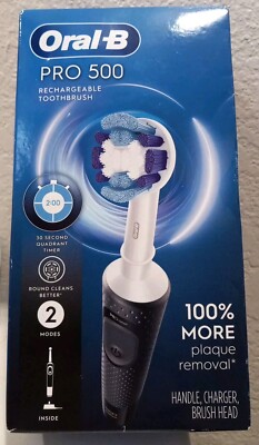 Oral B  PRO 500 RECHARGABLE TOOTHBRUSH 
