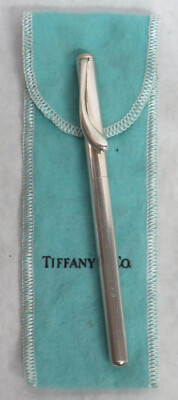 TIFFANY & CO STERLING SILVER ELSA PERETTI WRITING BALL POINT PEN