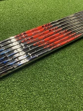 Set Of 8 x NS PRO Modus 3 Tour 130 X Flex TT Golf Shaft 5-PW + 2 Extra Wedge