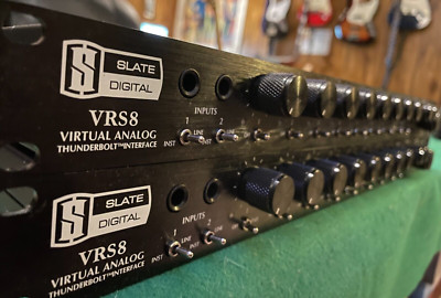 2x Slate Digital VRS8, Thunderbolt Audio Interfaces