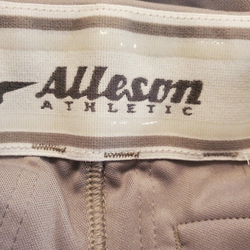 Alleson Athletic Sz Youth M Baseball Pants Gray - Picture 3 of 8
